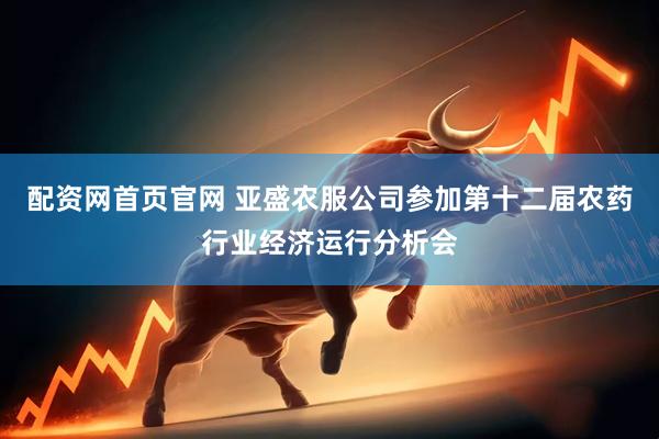 配资网首页官网 亚盛农服公司参加第十二届农药行业经济运行分析会